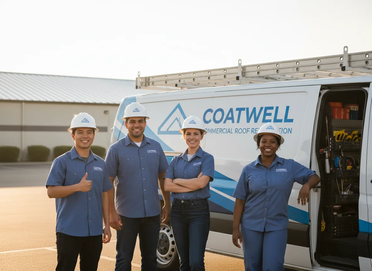 Commercial roof coating company in Lawrenceville, IL